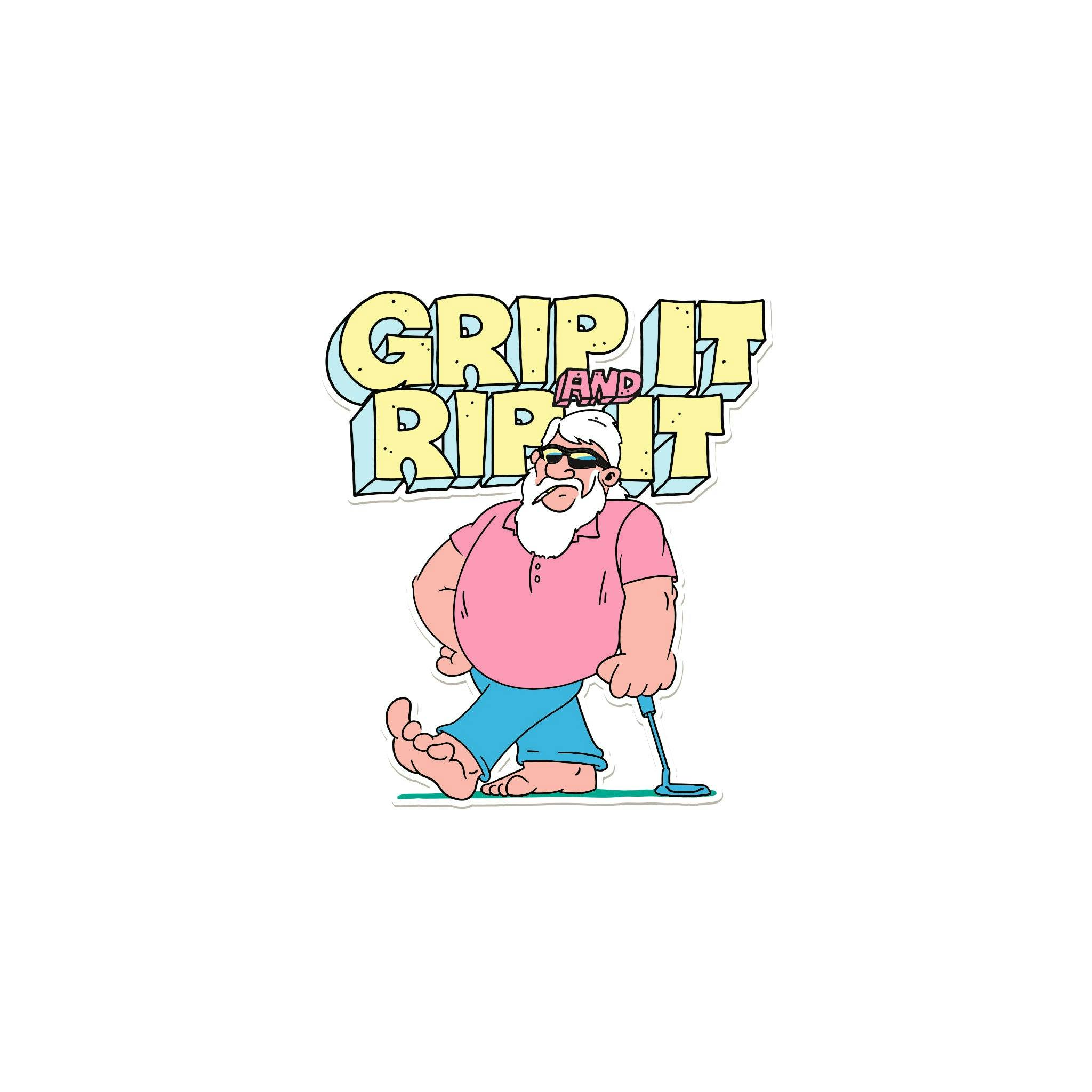 Old School Daly Sticker